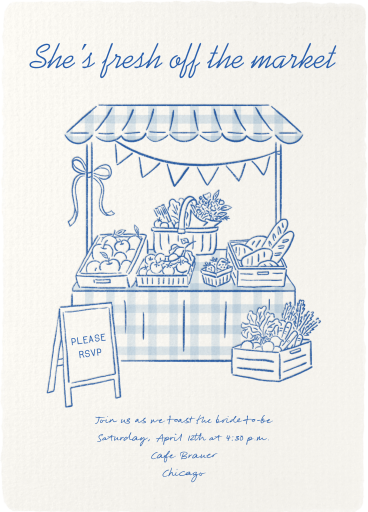 Locally Grown - Bridal Shower Invitation by Paperless Post