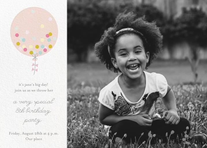 Confetti Balloon by Little Cube