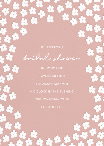 Patch of Posies - Bridal Shower Invitation by Sugar Paper