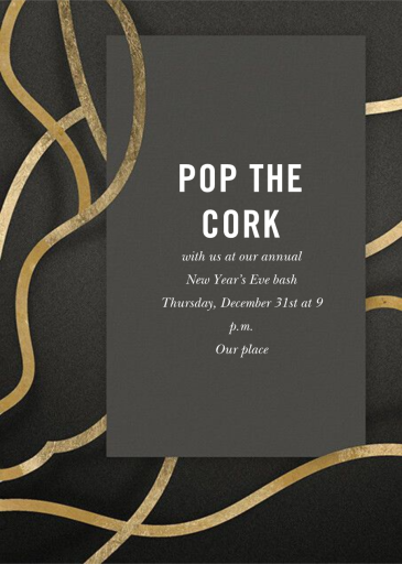 Biotic - New Year's Eve Invitation by Kelly Wearstler