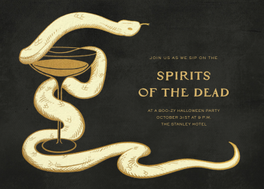 Take a Ssssip by Paperless Post