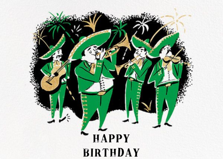 Fiesta (Nicholas John Frith) - Birthday Card by Red Cap Cards
