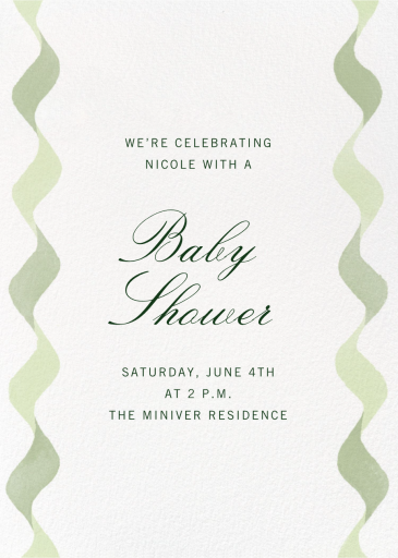 Twirling Streamers by Paperless Post