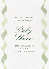 Twirling Streamers - Baby Shower Invitation by Paperless Post
