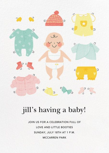 Diapered and Dapper - Baby Shower Invitation by Paperless Post