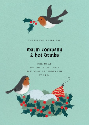 Festive Nest - Invitation by Paperless Post