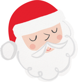 Santa's Satisfied Invitation by Meri Meri