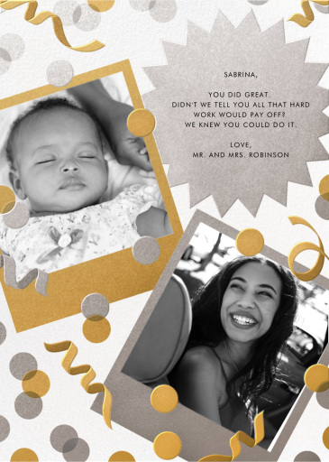 Instant Nostalgia - Graduation Card by Paperless Post