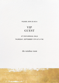 Simple Brushstroke - VIP Event Invitation by Sugar Paper