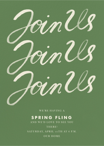 Pretty Please - Spring Party Invitation by Paperless Post