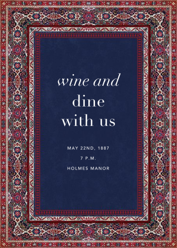 Samarkand - Party Invitation by Cabana