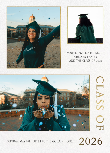Turning Corners Multi-Photo - Graduation Party Invitation by Paperless Post