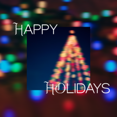 HAPPY HOLIDAYS