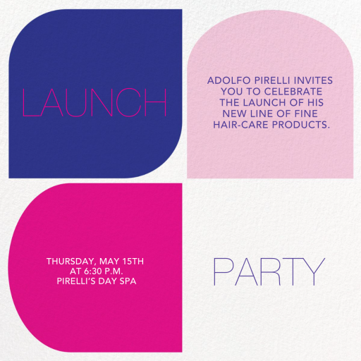 Blocks - Shopping Event Invitation by Paperless Post