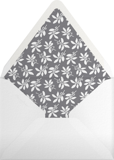 Wild Olive Border - Linda and Harriett Envelope