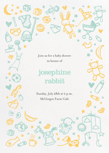 Baby Things - Baby Shower Invitation by Hello!Lucky