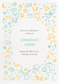 Baby Things - Baby Shower Invitation by Hello!Lucky