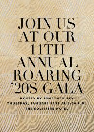 Objet - Fundraiser Invitation by Kelly Wearstler