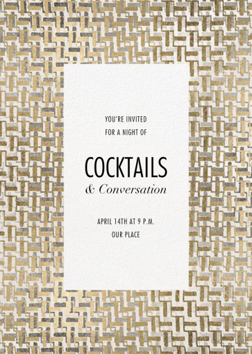 Alchemy - Cocktail Party Invitation by Kelly Wearstler