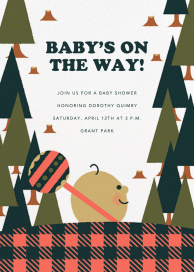 Lumber Party - Baby Shower Invitation by Paperless Post