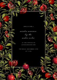 Grenadine - Corporate Holiday Party Invitation by Oscar de la Renta