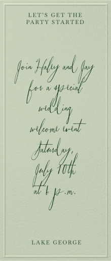 Letter of Love - Wedding Invitation by Paperless Post