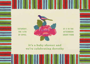 Turin - Baby Shower Invitation by Lisa Corti