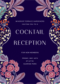 Elm House - Cocktail Party Invitation by Liberty