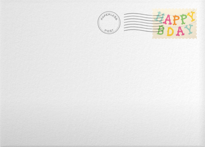 Queen Anne Photo (Horizontal) - Rifle Paper Co. Envelope