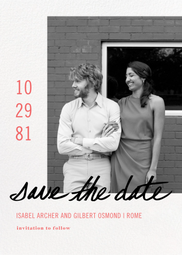 Tompion - Save the Date by Paperless Post