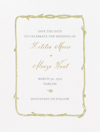 Hyde Park (Save the Date) by Crane & Co.