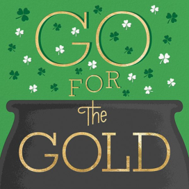 Go for the Gold by Paperless Post