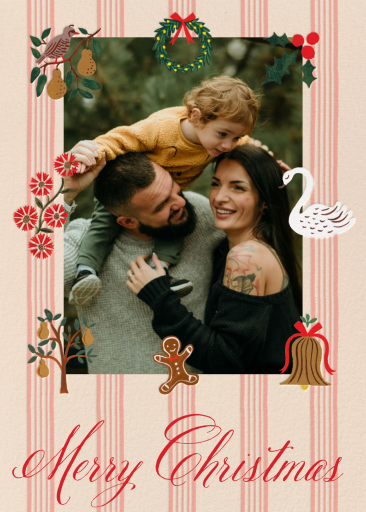 Yuletide Frame - Christmas Card by Rifle Paper Co.