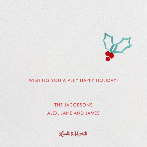 Holly Wash by Linda and Harriett - Back