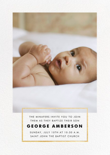 Placard - Religious Invitation by Paperless Post