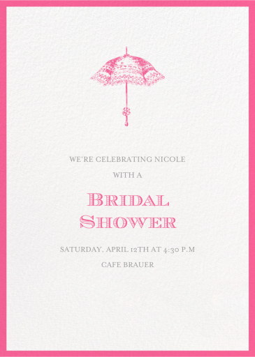 Contorno - Bridal Shower Invitation by Paperless Post