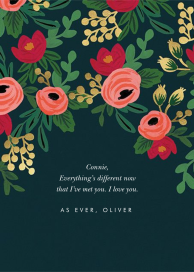 Rosy Cheeked - Valentine's Day Card by Rifle Paper Co.