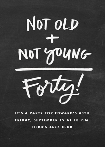 Life in the Middle - Birthday Invitation by Cheree Berry Paper & Design