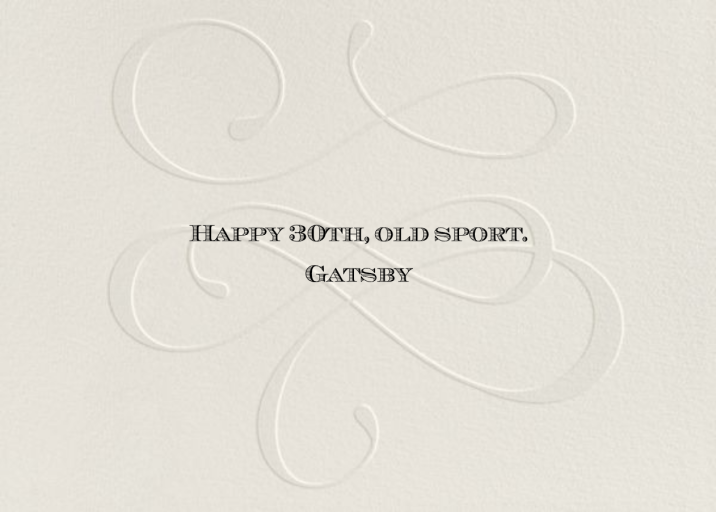 Wishing You a Happy Birthday - Birthday Card by Paperless Post - Back