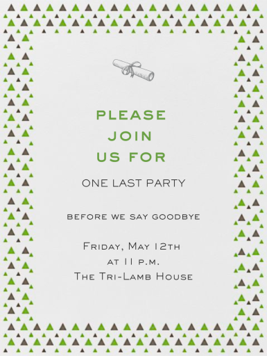 Triangles by Paperless Post