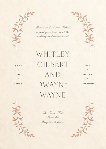 As Above - Wedding Invitation by Paperless Post