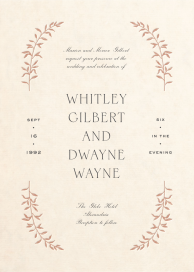 As Above - Wedding Invitation by Paperless Post