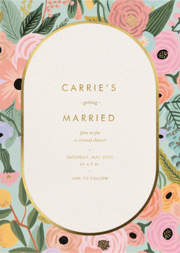 Garden Party Frame - Invitation by Rifle Paper Co.