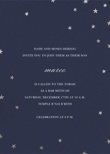 Nightly (Tall) - Religious Invitation by Paperless Post