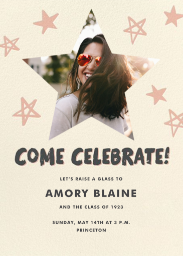 Reach for the Stars - Invite - Party Invitation by Hello!Lucky