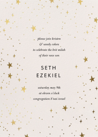 Stars Baby Shower - Bris/Baby Naming Invitation by Rifle Paper Co.
