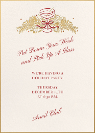 Gilded Toast by Paperless Post