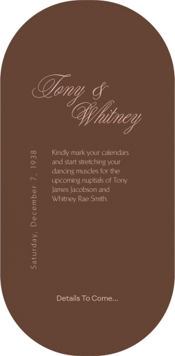 Mirror Petals - Invitation by Rubinski Works - Back