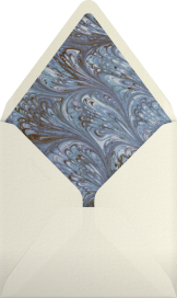 Cream Interior Border - Paperless Post Envelope