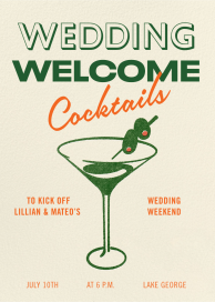 Social Club - Wedding Weekend Invitation by Paperless Post